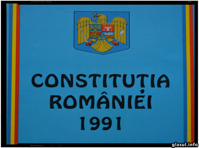 Constituţia României – Constituţia Cetăţenilor – Reîntregirea Patriei
