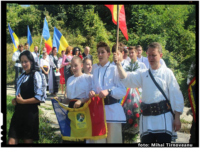 Actiunea Români pentru Români in Inima Tarii, la Odorheiu Secuiesc, foto: Mihai Tirnoveanu