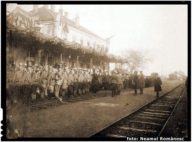 La 3 octombrie 1916, a sosit in Romania misiunea militara franceza condusa de generalul Henri Mathias Berthelot , foto: Neamul Românesc