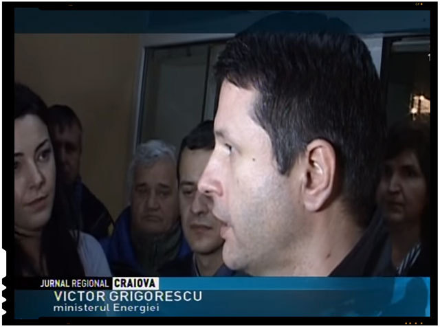 Ministrul Energiei, Victor Grigorescu, acuza politicenii din Gorj ca au furat si provocat falimentul CE Oltenia