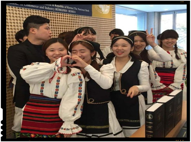 Schimb cultural intre Romania si Coreea, prezentat la Universitatea A. I. Cuza Iasi