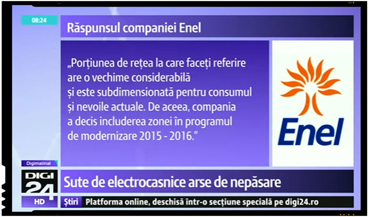 Suma imensa pe care Enel trebuie sa o plateasca statului roman: 400 milioane de euro