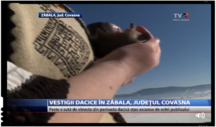 Vestigii dacice in Zăbala, judetul Covasna: „Peste 100 de obiecte din perioada dacica stau ascunse de ochiul publicului!”