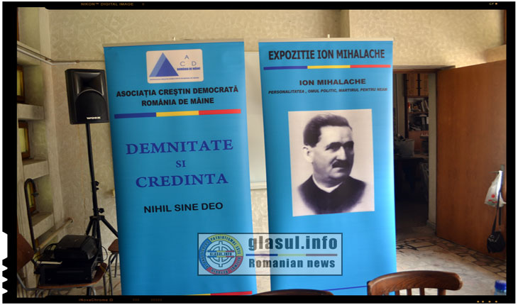Expozitia itineranta dedicata martirului Ion Mihalache a poposit si la IASI
