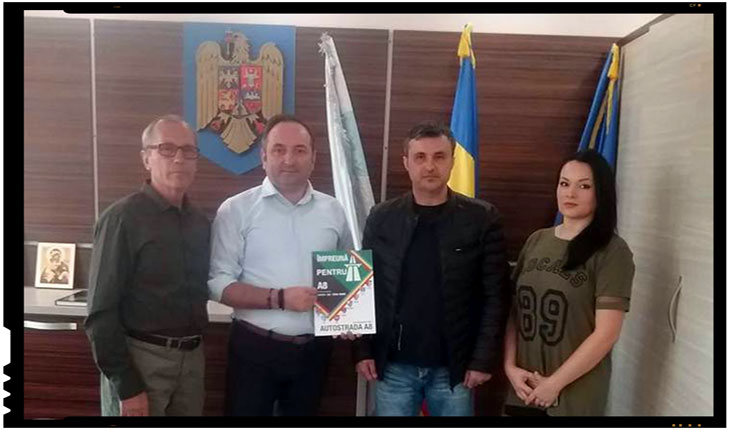 Primarul orasului Tg. Neamt si cel al municipiului Roman sustin initiativa "IMPREUNĂ PENTRU AUTOSTRADA A8", Foto: facebook.com/ionel.apostol