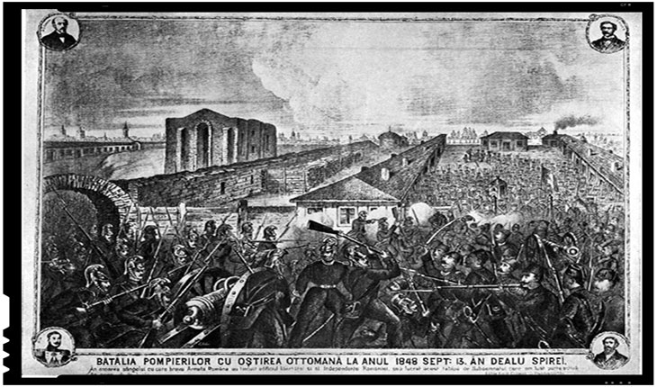 La 13 septembrie 1848 a avut loc Batalia din Dealul Spirii