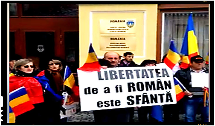 (VIDEO) Si la 100 de ani de la Marea Unire românii din Ardeal isi mai cauta inca libertatea!, Foto: captura video Facebook