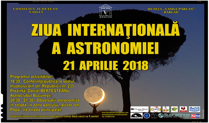 Ziua Internațională a Astronomiei serbată la Bârlad