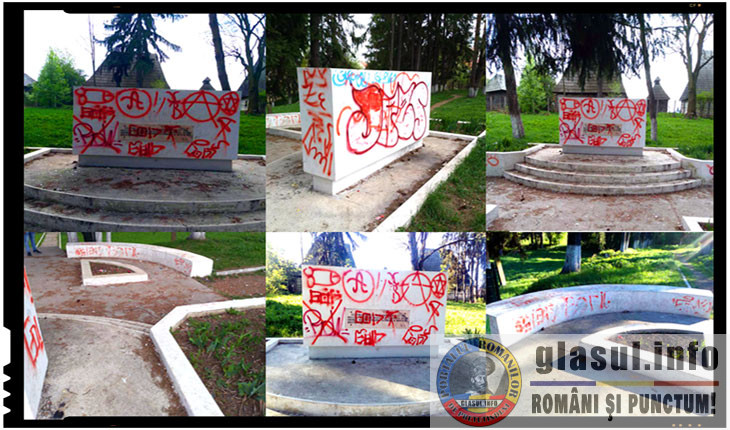 Antiromânism la Miercurea Ciuc: Cimitirul Eroilor din localitate a fost vandalizat!