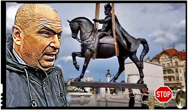 O palmă dată unui Bolovan? Ceremonia dezvelirii statuii lui Ferdinand „sabotată” de militarii români