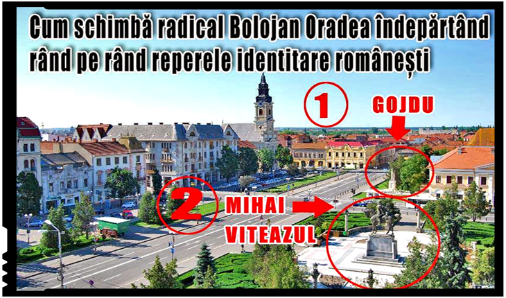 La Bolojan e boală veche lupta cu statuile românești din Oradea
