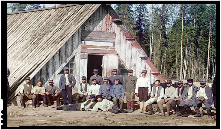 Prizonieri austro-ungari in Rusia, Foto: rol ilustrativ