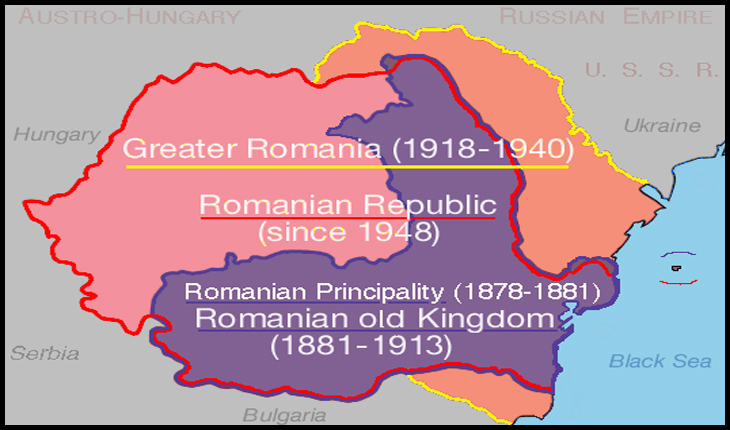 Evoluția teritorială a României 1878-1948