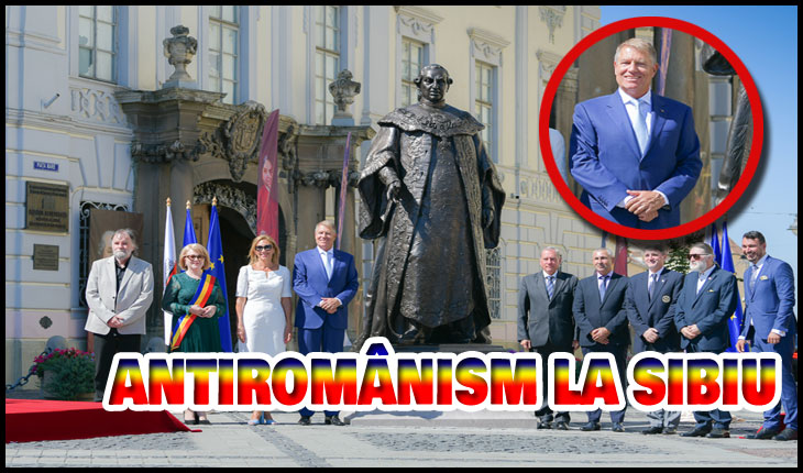 PROSTIE sau nesimțire? Klaus Iohannis a vorbit despre toleranță la inaugurarea statuii lui Brukenthal, criminalul care i-a condamnat la tragerea pe roată pe Horea, Cloșca și Crișan