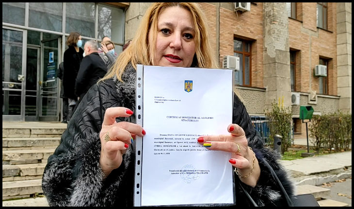 (VIDEO) Iașul are un nou senator: Diana Iovanovici-Șoșoacă și-a ridicat certificatul de senator de Iasi, Foto: © Glasul.info