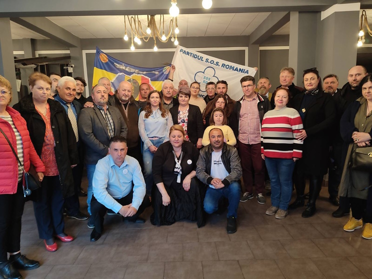 Partidul S.O.S. România are organizații în toate județele Moldovei