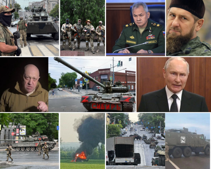 Lovitură de stat în Rusia: Prigojin a declanșat o revoltă armată și spune că nu va asculta de ordinele lui Putin. Trupele Wagner se îndreaptă spre Moscova | VIDEO