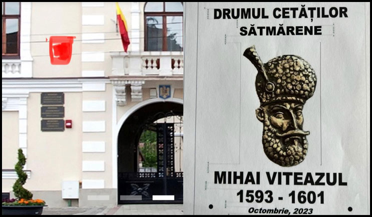 Primăria (UDMR) Carei este solicitată să amplaseze efigia domnitorului Mihai Viteazul pe fațada clădirii