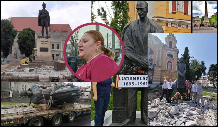Diana Șoșoacă: "Statuile Ungariei să fie amplasate în Ungaria, nu pe teritoriul României! La fel ca în Oradea s-a procedat și în Cluj-Napoca, Sibiu, Turda, Carei și Alba Iulia!"
