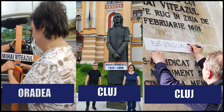 (VIDEO) În toată țara românii cer repunerea înapoi în drepturi a statuilor românești