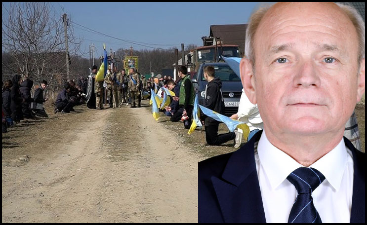 Minoritatea română din Ucraina plăteşte astăzi un greu tribut de sânge, Foto: captură youtube