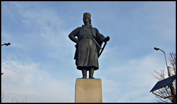 Statuia lui Tudor Vladimirescu din București, Foto: © Glasul.info / Fandel Mihai - 1 Martie 2020