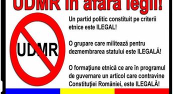 Cerem desfiintarea UDMR si condamnarea membrilor sai extremisti pentru subminarea puterii de stat!