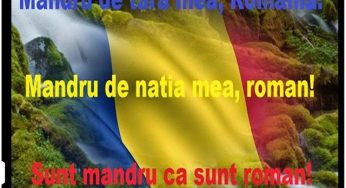 De ce sunt eu mandru ca m-am nascut roman?