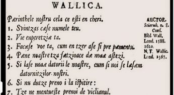Rugaciunea Tatal Nostru in mai multe variante si dialecte ale limbii romane