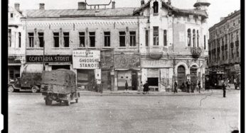 Cofetaria Streit din Iasi. Locuri si vremuri de altadata.