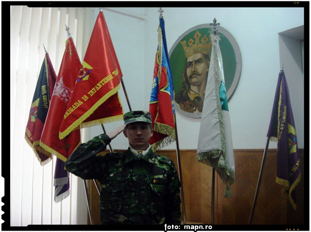Un soldat cu simt civic. Felicitari caporalului Kiş Gyula pentru exemplul civic dat!