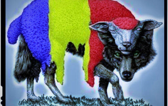 Herţa atacată de lupi în piele de oaie, sursa imagine: zorilebucovinei.com