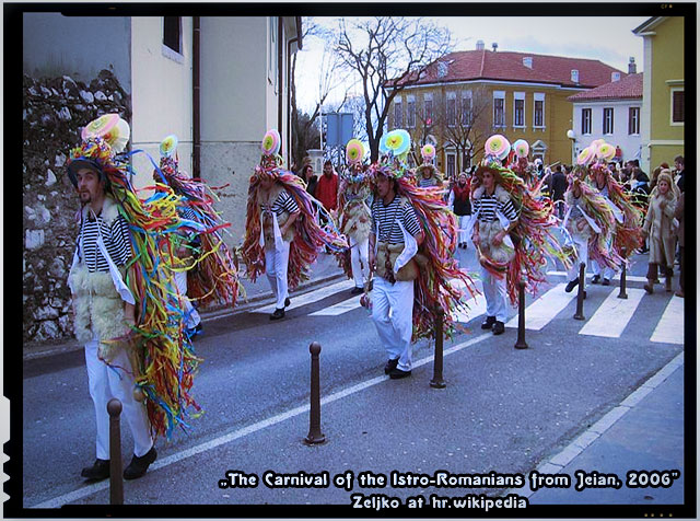 Istro-românii – o enigmã a românitãţii, „The Carnival of the Istro-Romanians from Jeian, 2006” de Original uploader was Zeljko at hr.wikipedia