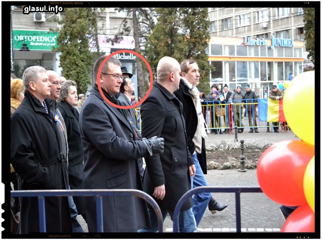 Ludovic Orban, 24 ianuarie 2015, Iasi, strada Stefan cel Mare