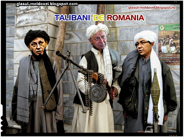 Talibani de Romania ( Crin Antonescu, Traian Basescu, Victor Ponta)