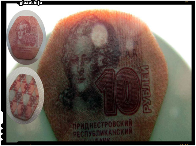 Transnistria a introdus in circulatie monede de plastic
