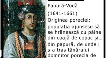 “Papură-Vodă” a existat cu adevarat