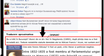 Citiți și vă cruciți: “De ce să aibă Eminescu statuie la Carei? În locul lui Eminescu trebuie statuia lui Kölcsei Ferenc”