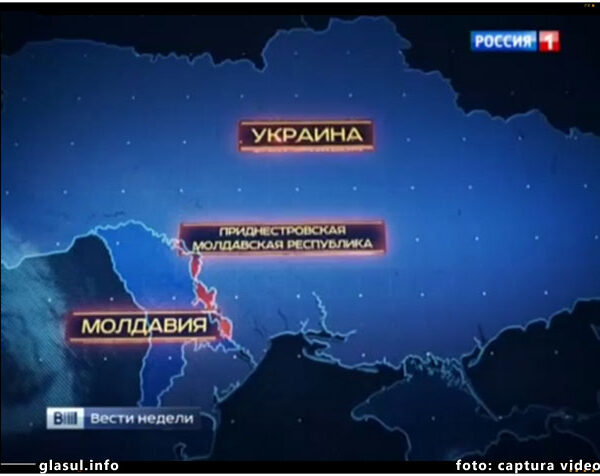 Presa rusa: Republica Moldova si Ucraina coopereaza pentru a sugruma Transnistria, foto: captura video