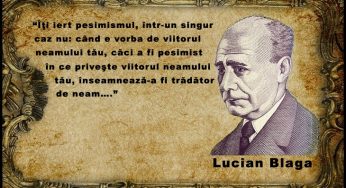 Pe 5 iunie 1937 Lucian Blaga a rostit discursul de recepție la Academia Română intitulat „Elogiul satului românesc”