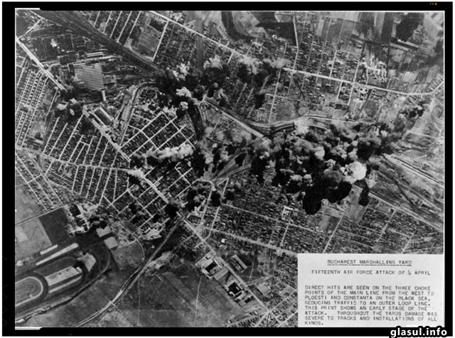4 Aprilie 1944 – Mari distrugeri materiale si mii de morti in Bucuresti, un masacru rusinos si inutil din punct de vedere militar