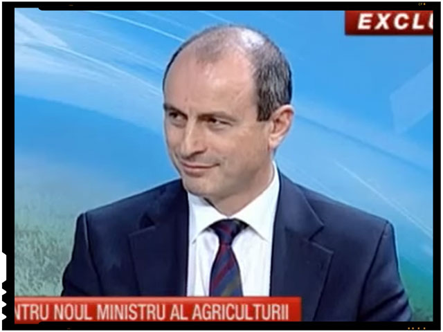 Jalnicul si iresponsabilul ministru al agriculturii, Achim Irimescu. Sigur esti ministru in Romania?