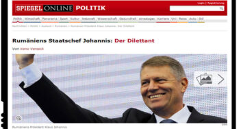 Der Spiegell il desfiinteaza pe Klaus Iohannis: “Diletantul”