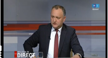 Igor Dodon: “Renato Usatîi joaca in favoarea unionistilor”