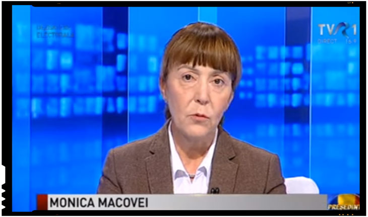 Monica Macovei a intervenit in sprijinul minoritatii romanesti din Bulgaria, foto: captura TVR 1