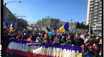 Tinerii Moldovei promoveaza Unirea cu Romania in peste 800 de sate din Republica Moldova