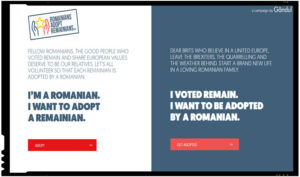 Campanie inedita Gandul.info: Adopta un britanic care vrea sa ramana in UE!, Foto: gandul.info