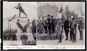 22 mai 1931 - Dezvelirea Monumentul Regimentului 9 Vânători