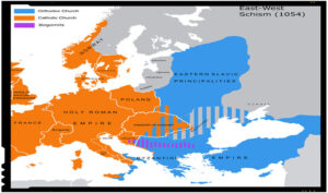 16 iulie 1054: Marea Schismă dintre bisericile creștine occidentale și bisericile orientale de rit bizantin