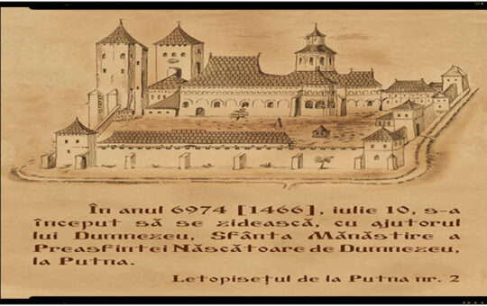 Se implinesc 550 de ani de la punerea pietrei de temelie a Mănăstirii Putna, Foto: www.facebook.com/SfantaManastirePutna/